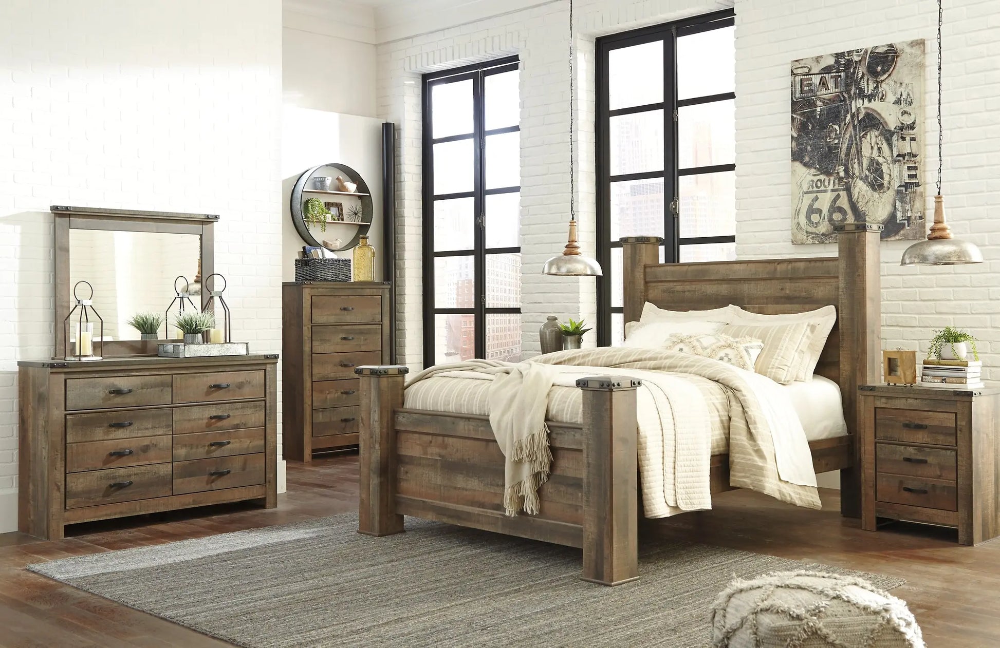 Trinell Poster Bed at Lee Furniture, NC