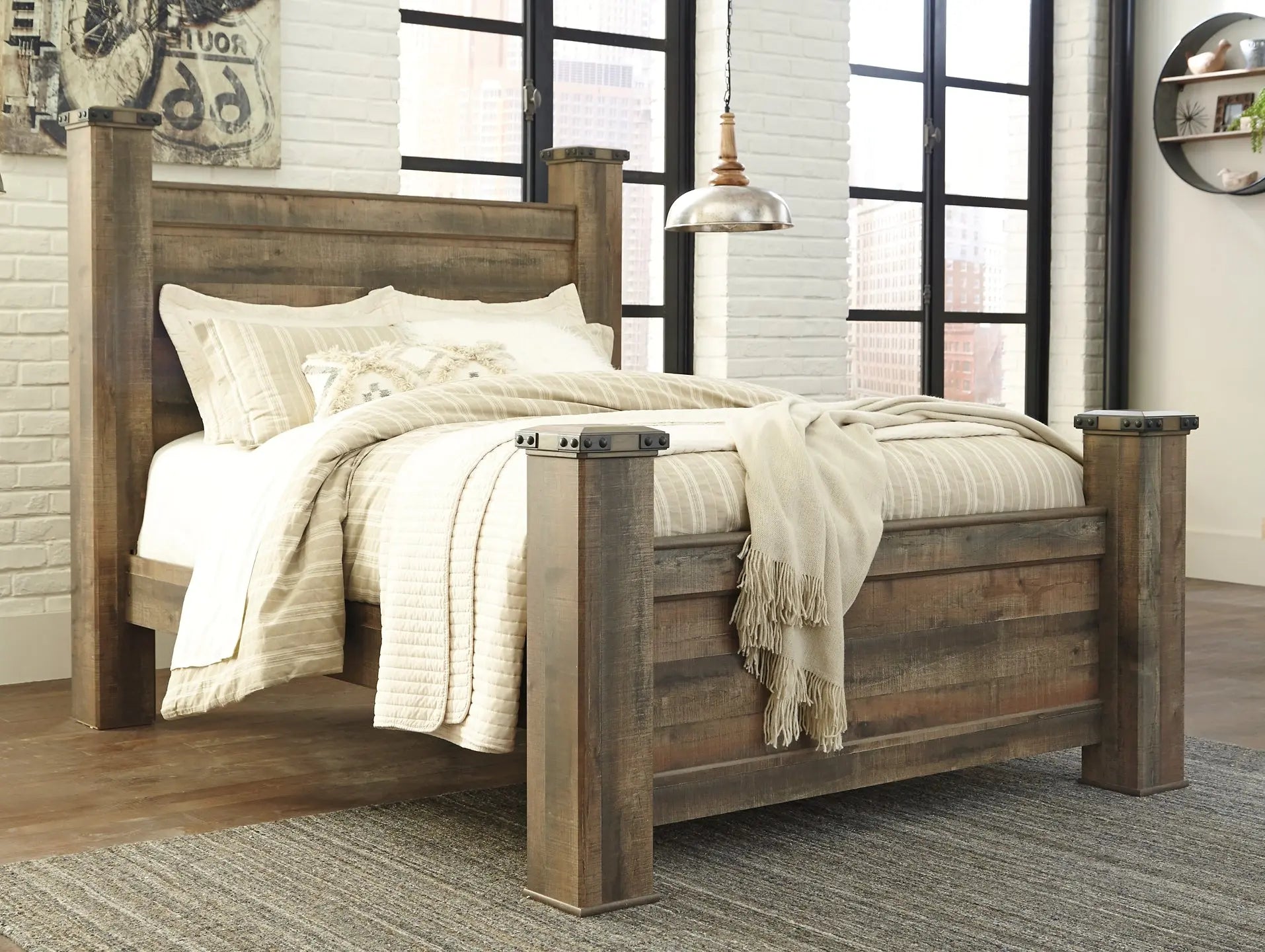 Trinell Poster Bed at Lee Furniture, NC