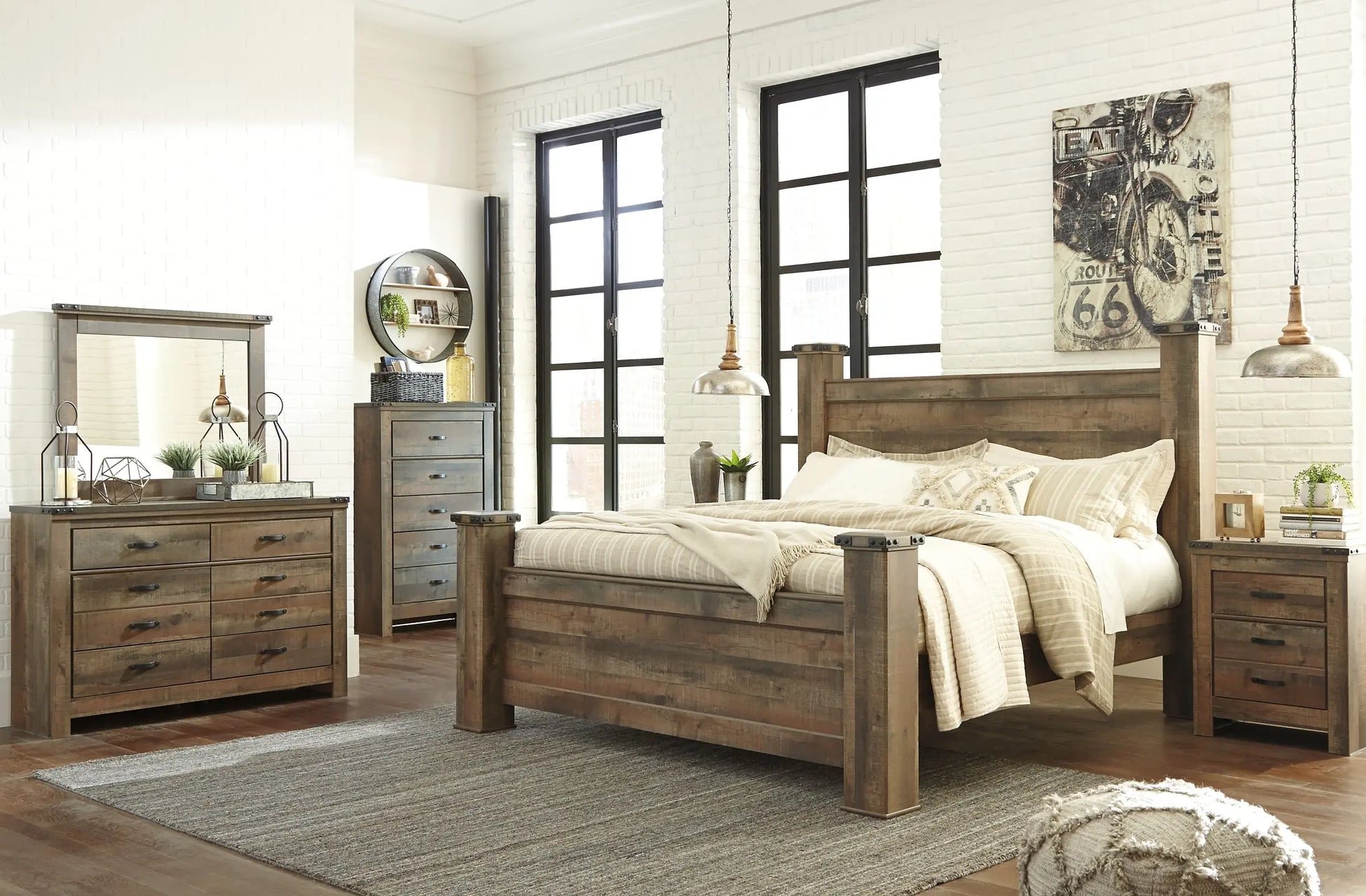 Trinell Poster Bed at Lee Furniture, NC