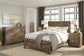 Trinell Queen Panel Bed with Dresser, Chest and Nightstand at Lee Furniture, NC