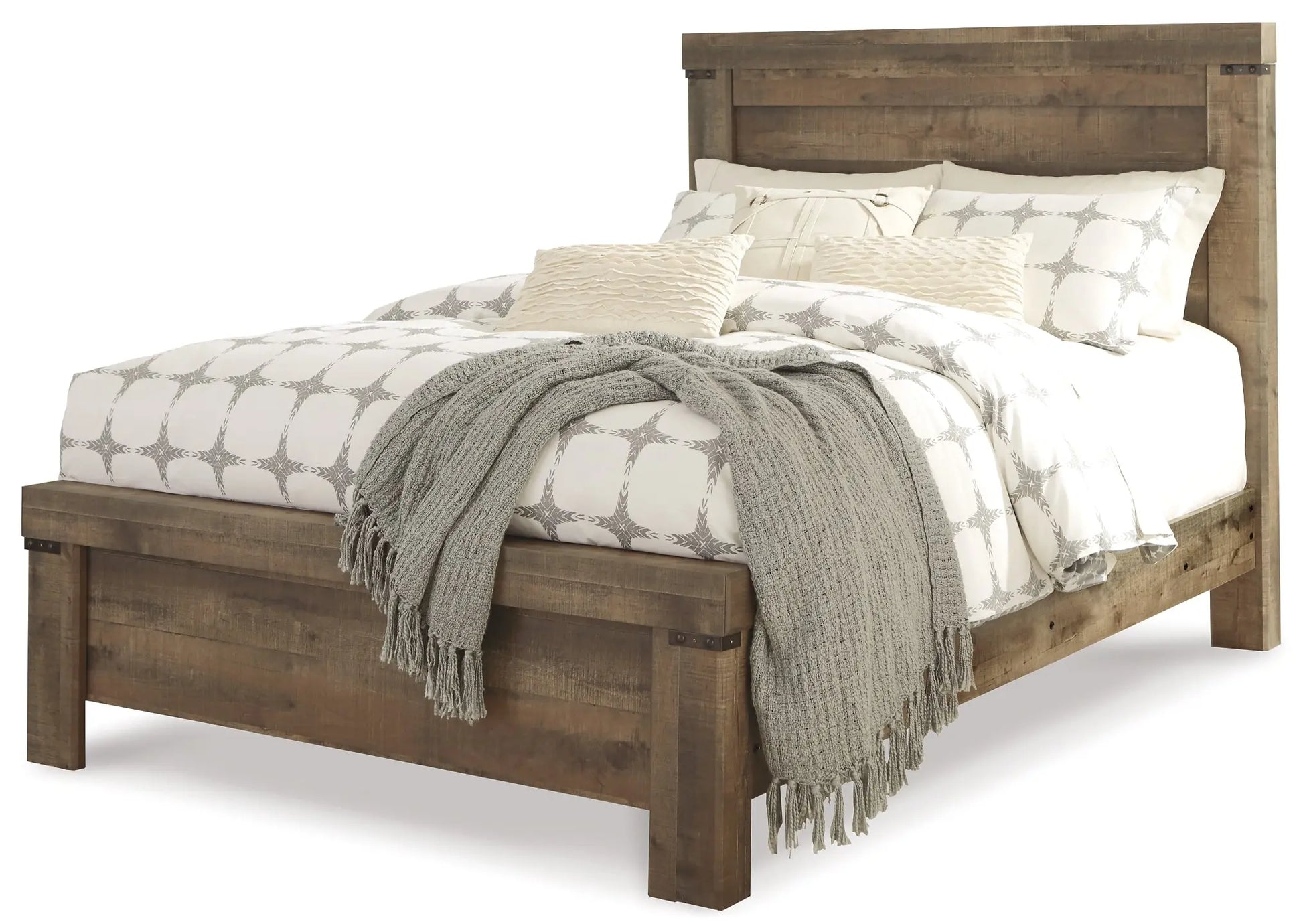 Trinell Queen Panel Bed with Dresser, Chest and Nightstand at Lee Furniture, NC