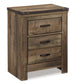 Trinell Queen Panel Bed with Dresser, Chest and Nightstand at Lee Furniture, NC