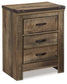 Trinell Two Drawer Night Stand at Lee Furniture, NC