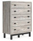 Vessalli Five Drawer Wide Chest at Lee Furniture, NC