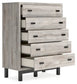 Vessalli Five Drawer Wide Chest at Lee Furniture, NC