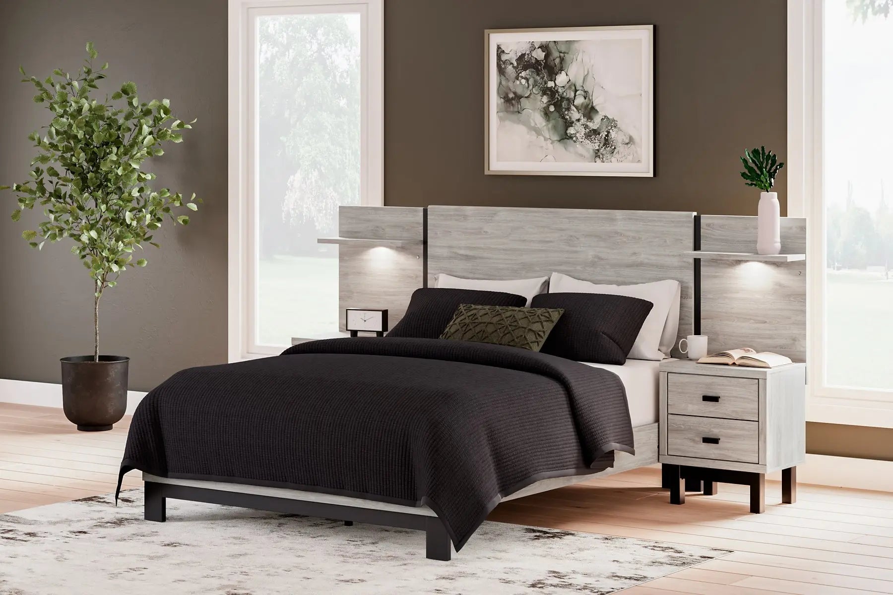 Vessalli Panel Bed With Extensions at Lee Furniture, NC