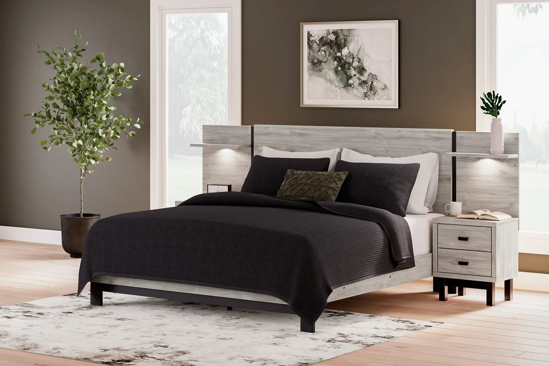 Vessalli Panel Bed With Extensions at Lee Furniture, NC