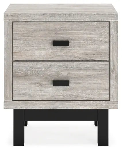 Vessalli Two Drawer Night Stand at Lee Furniture, NC