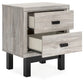 Vessalli Two Drawer Night Stand at Lee Furniture, NC