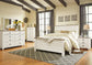 Willowton Panel Bed With Mirrored Dresser, Chest And Nightstand at Lee Furniture, NC