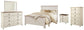 Willowton Panel Bed With Mirrored Dresser, Chest And Nightstand at Lee Furniture, NC