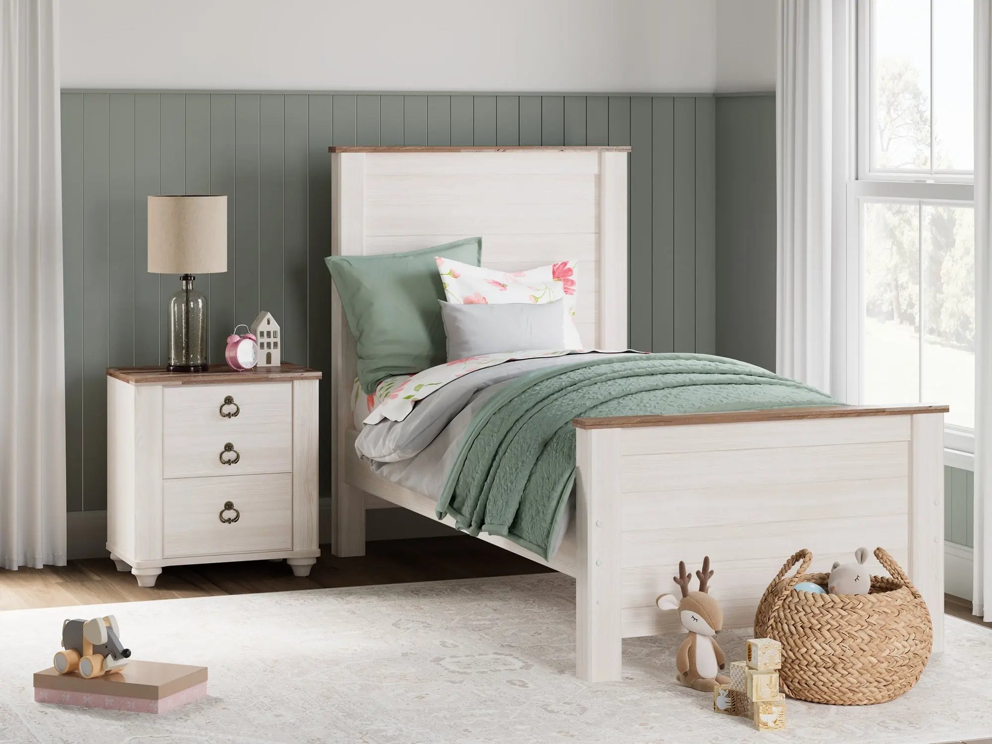 Willowton Panel Bed at Lee Furniture, NC