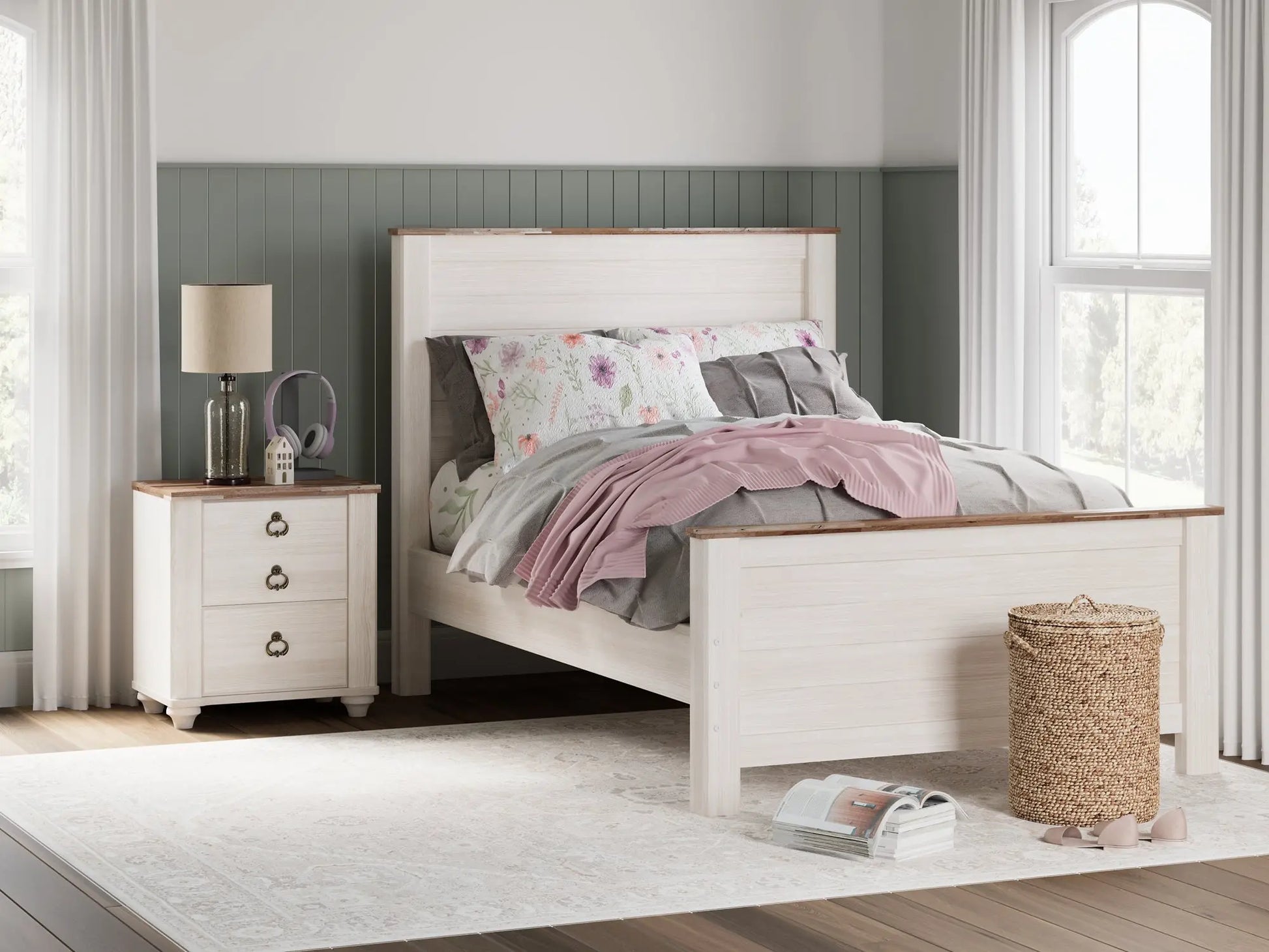 Willowton Panel Bed at Lee Furniture, NC