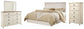 Willowton / Panel Headboard With Mirrored Dresser And Chest at Lee Furniture, NC