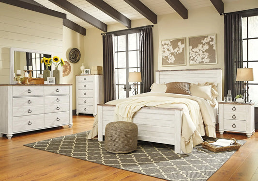 Willowton Two Drawer Night Stand at Lee Furniture, NC