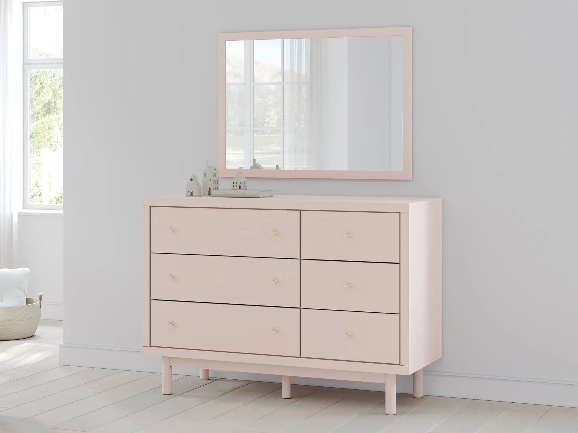 Wistenpine Dresser and Mirror at Lee Furniture, NC