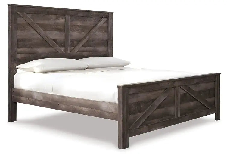 Wynnlow Crossbuck Panel Bed at Lee Furniture, NC