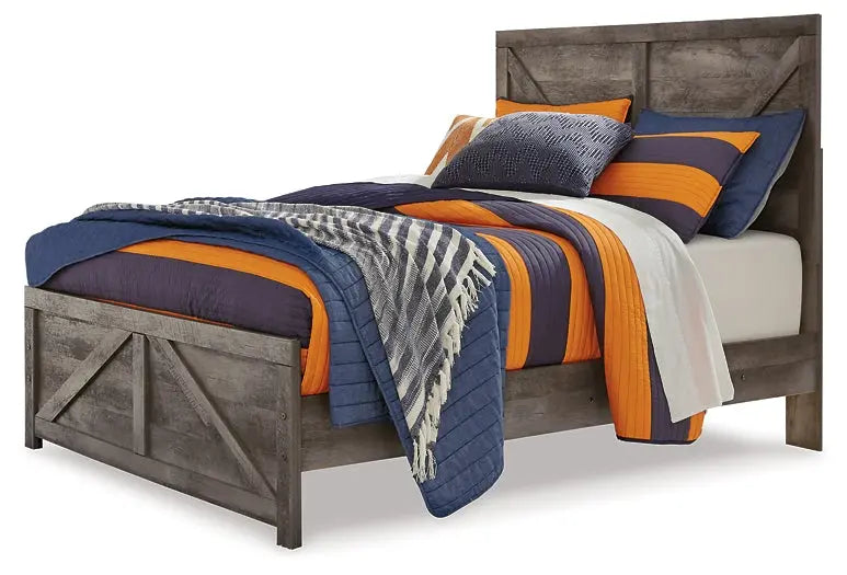 Wynnlow Crossbuck Panel Bed at Lee Furniture, NC