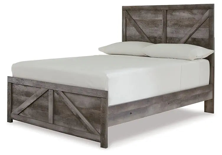 Wynnlow Crossbuck Panel Bed at Lee Furniture, NC