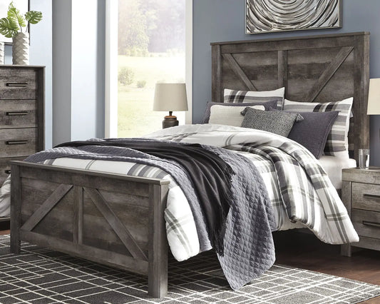 Wynnlow Crossbuck Panel Bed at Lee Furniture, NC