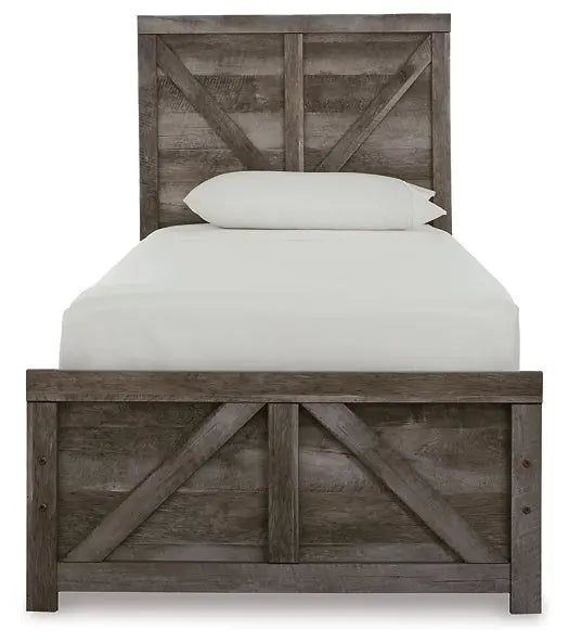 Wynnlow Crossbuck Panel Bed at Lee Furniture, NC