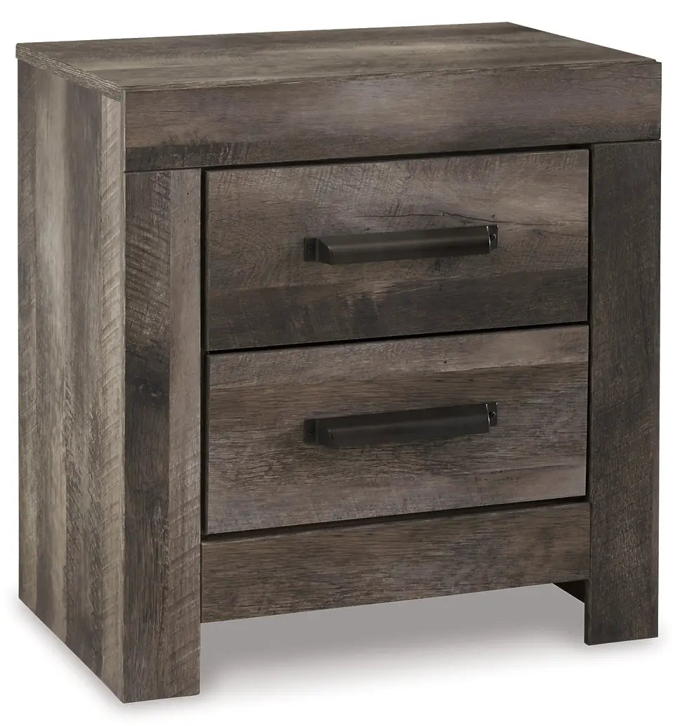 Wynnlow Queen Panel Bed with Mirrored Dresser, Chest and Nightstand at Lee Furniture, NC