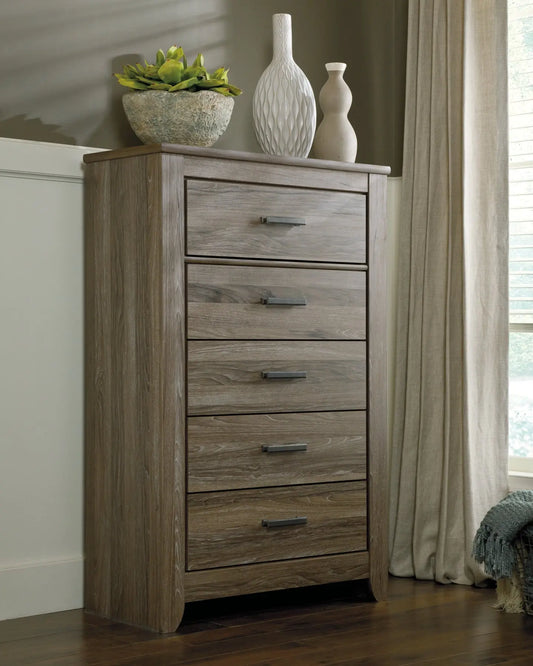 Zelen Five Drawer Chest at Lee Furniture, NC