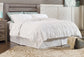 Zelen King/California King Panel Headboard with Mirrored Dresser and 2 Nightstands at Lee Furniture, NC