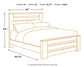 Zelen Queen Panel Bed with Mirrored Dresser and Chest at Lee Furniture, NC