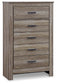 Zelen Queen Panel Bed with Mirrored Dresser and Chest at Lee Furniture, NC