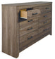 Zelen Seven Drawer Dresser at Lee Furniture, NC