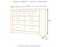 Zelen Seven Drawer Dresser at Lee Furniture, NC