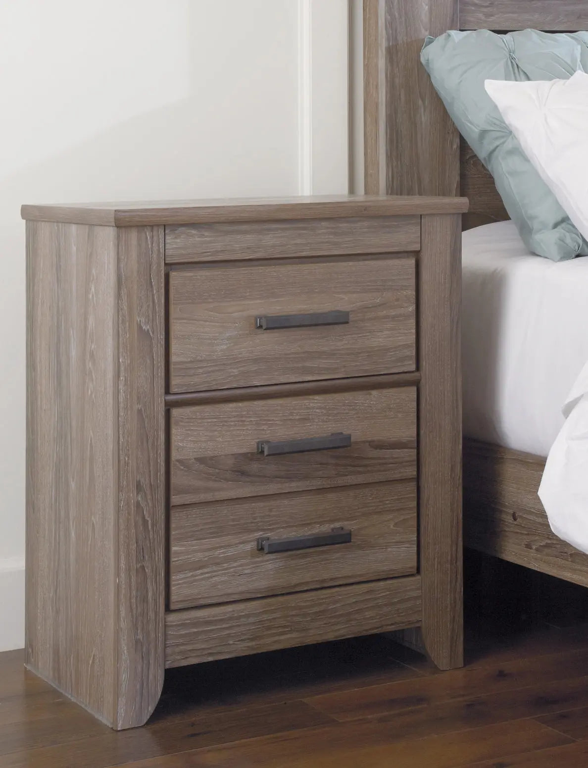 Zelen Two Drawer Night Stand at Lee Furniture, NC