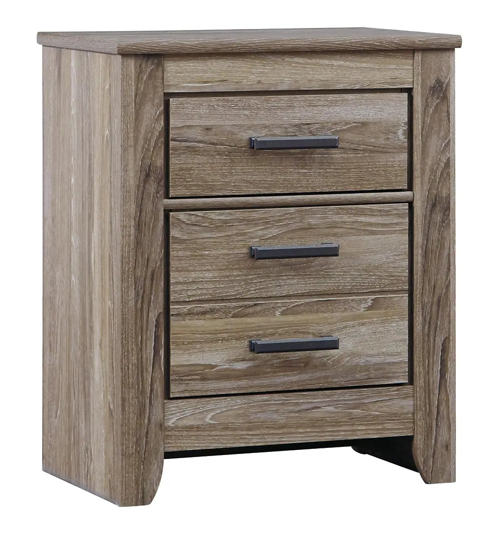 Zelen Two Drawer Night Stand at Lee Furniture, NC