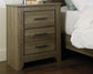 Zelen Two Drawer Night Stand at Lee Furniture, NC