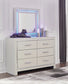Zyniden Dresser and Mirror at Lee Furniture, NC