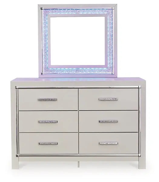 Zyniden Dresser and Mirror at Lee Furniture, NC