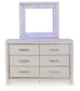 Zyniden Dresser and Mirror at Lee Furniture, NC