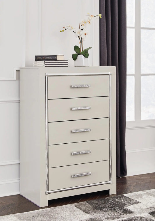 Zyniden Five Drawer Chest at Lee Furniture, NC