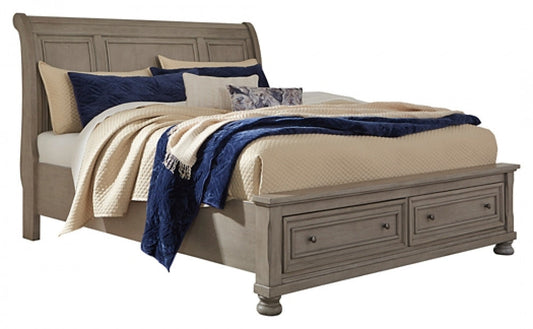 Lettner Sleigh Bed with Storage