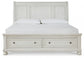 Robbinsdale Sleigh Bed with Storage