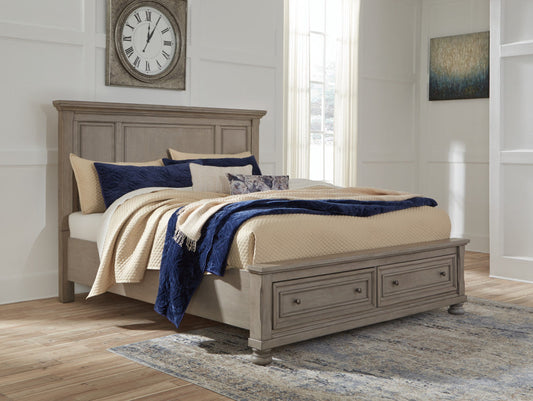 Lettner Panel Bed with Storage