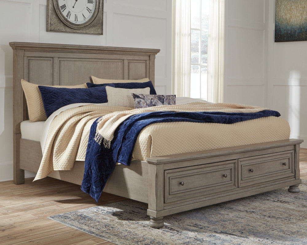 Lettner Panel Bed with Storage
