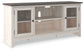 Dorrinson LG TV Stand w/Fireplace Option