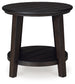 Celamar Round End Table