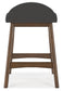 Lyncott Counter Height Dining Table and 4 Barstools