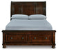 Porter Sleigh Bed with Storage