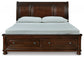 Porter Sleigh Bed with Storage