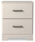Stelsie Twin Panel Bed with Mirrored Dresser, Chest and Nightstand