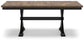 Wildenauer RECT Dining Room EXT Table